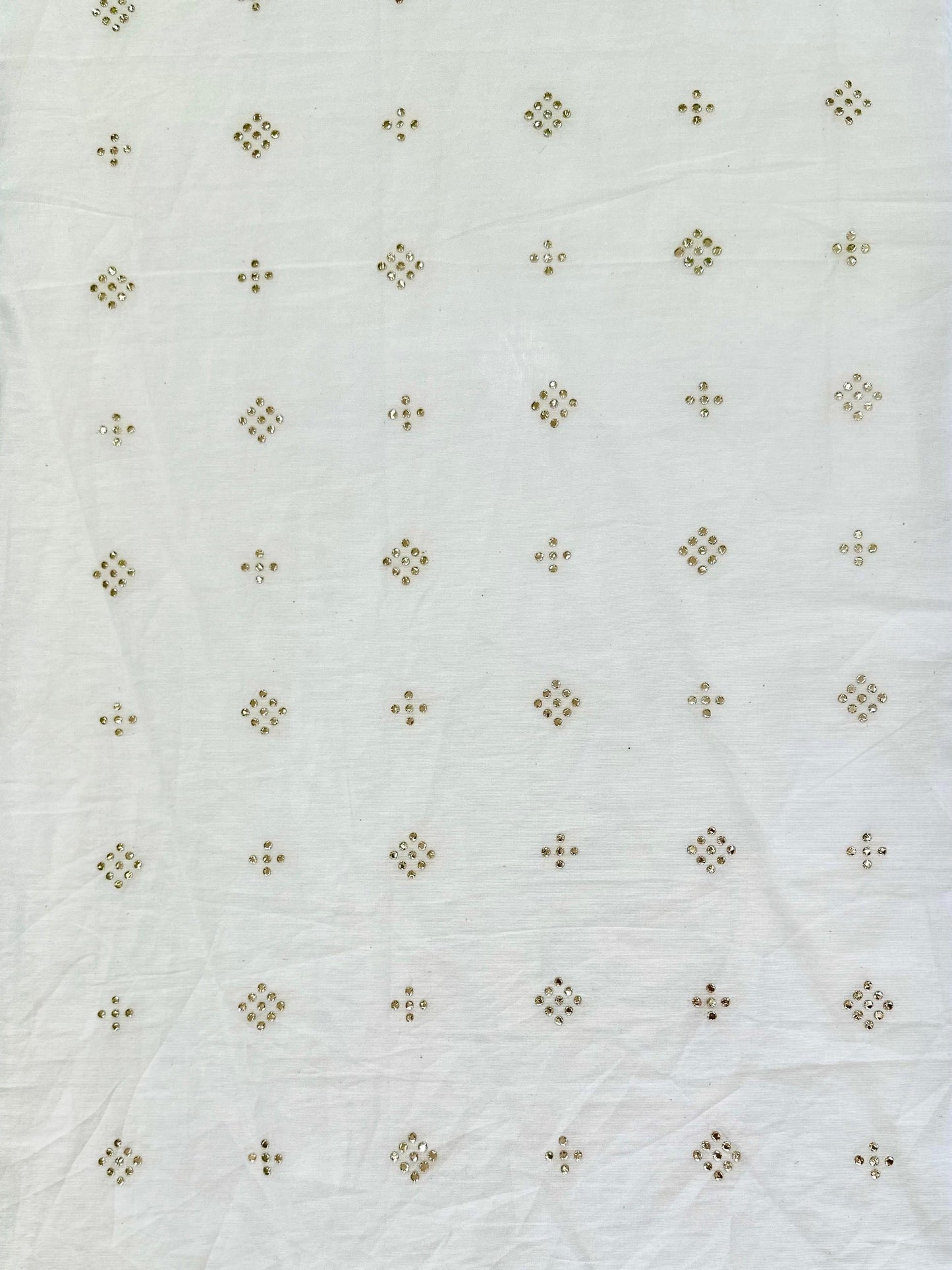 Pure cotton mukaish work - Warli